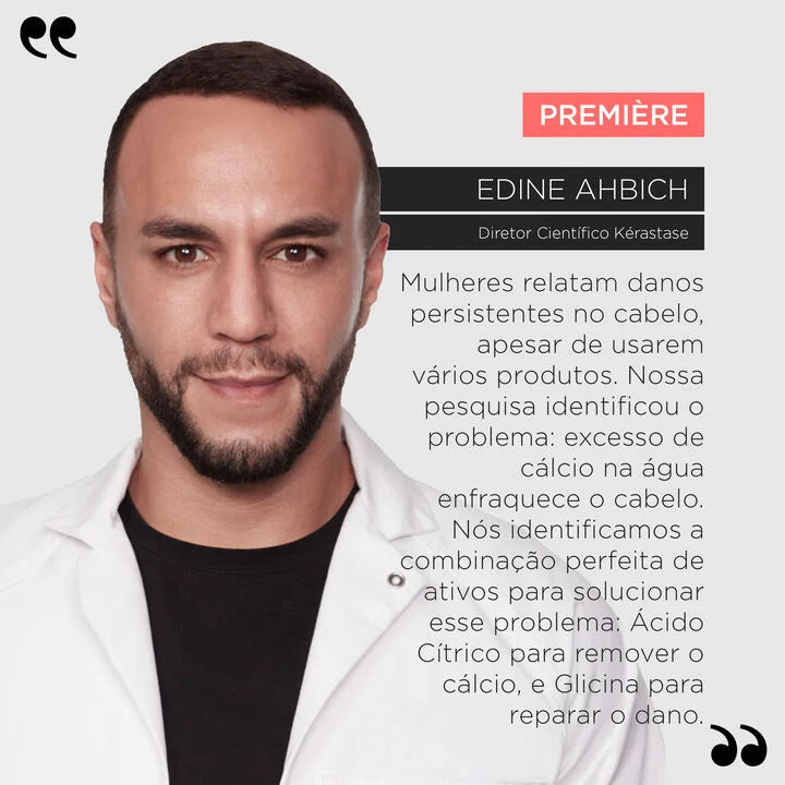 Kit Kérastase Première Shampoo + Condicionador + Tratamento Descalcificante