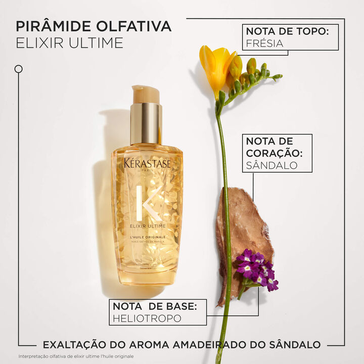 Óleo Capilar Kérastase Elixir Ultime L’Huile Originale Dragon Rouge