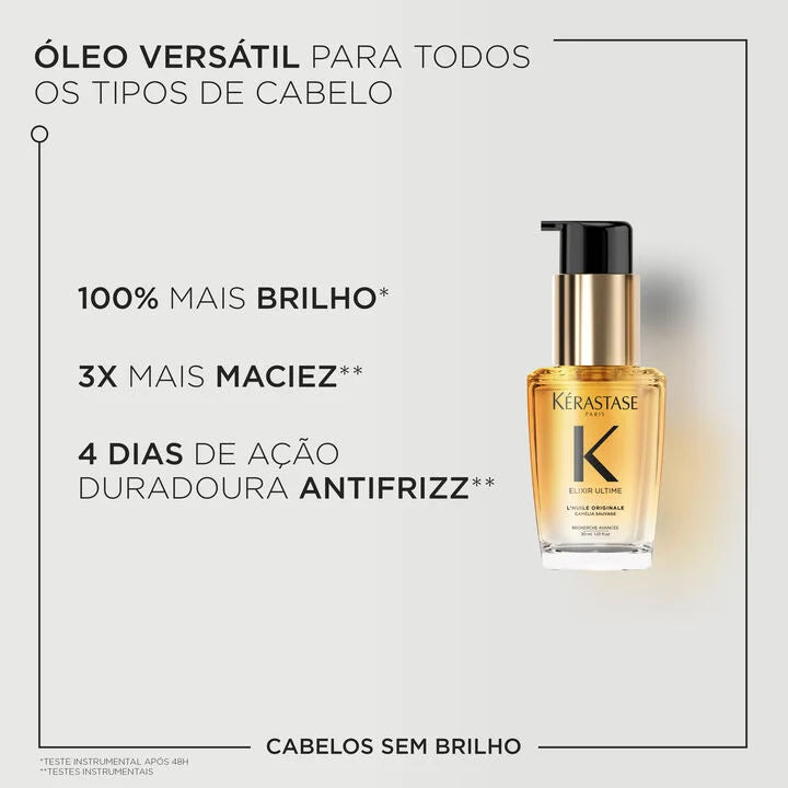 Kit Kérastase Catarina Tourinho - Chronologiste + Elixir Ultime