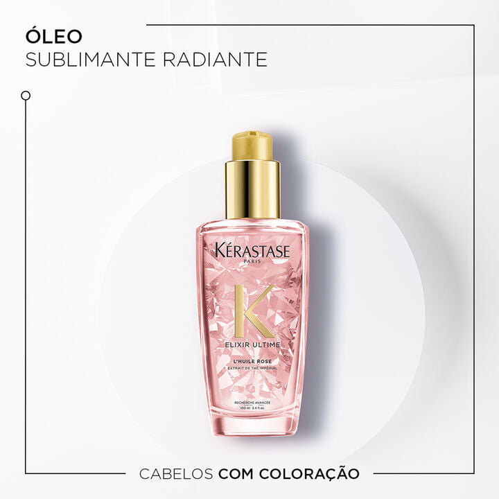 Óleo Capilar Kérastase Elixir Ultime L'Huile Rose