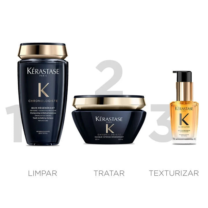 Kit Kérastase Catarina Tourinho - Chronologiste + Elixir Ultime