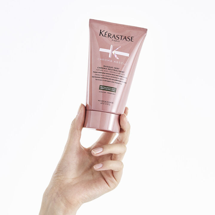 Máscara Kérastase Chroma Absolu Vert Chroma Neutralisant