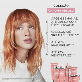 Máscara Kérastase Chroma Absolu Vert Chroma Neutralisant