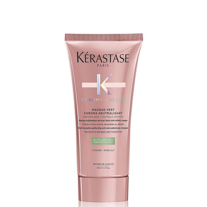 Máscara Kérastase Chroma Absolu Vert Chroma Neutralisant